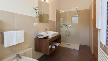 Bagno nella Camera Deluxe Panorama