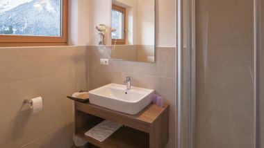 Bagno nella Camera Deluxe Dolomites