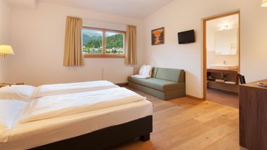 Camera Deluxe Nostalgie all’Hotel Chasca