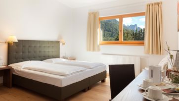 Camera Deluxe Dolomites all’Hotel Chasca