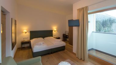 Camera Deluxe Dolomites all’Hotel Chasca