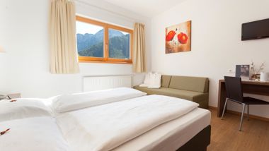 Camera Deluxe Panorama all’Hotel Chasca